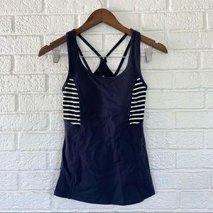 Athleta navy workout tank size XXS